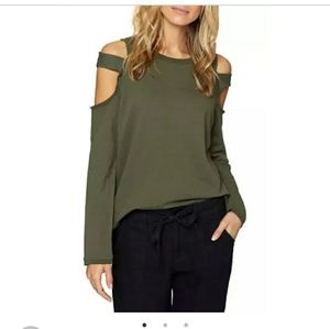 Cold shoulder top